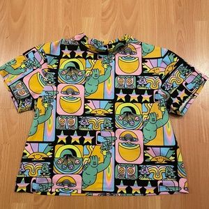 Nooworks Dreyfus mock neck tee